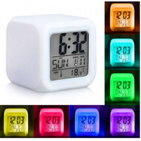 Часы будильник Glowing Led Color Change Digital Alarm Clock LED
