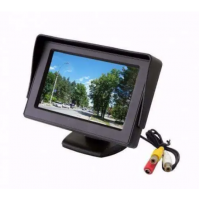 Автомонитор LCD 4.3” для двух камер 043 