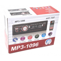 Автомагнитола MP3 1096 BT съемная панель ISO cable