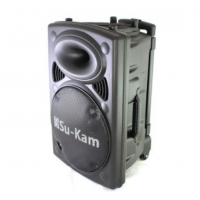 Колонка-чемодан Su-Kam BT 150D+2 микрофона 12v
