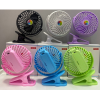 Вентилятор с аккумулятором, на прищепке,  Mini Fan  2628-10