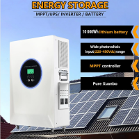 Система хранения энергии S100 5000W/10000Wh - инвертор+ зарядка+ контроллер+ аккумулятор.