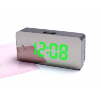 Часы настольные зеркальные 1826 белые