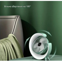 Настольный вентилятор с RGB-подсветкой 
