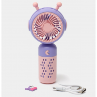 Мини-вентилятор BS-080, 3 режима, micro USB, аккумуляторный