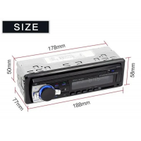 Автомагнитола CAR MP3 SA 520 ISO с Bluetooth