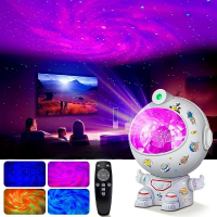 Лазерный ночник-проектор ASTRONAUT NEBULA PROJECTOR в виде космонавта с пультом
