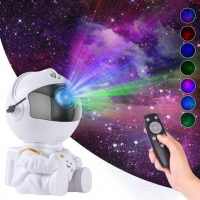 Лазерный ночник-проектор ASTRONAUT PROJECTOR LIGHT с Bluetooth и пультом, 5 Вт. космонавт