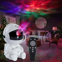Лазерный ночник-проектор ASTRONAUT PROJECTOR LIGHT с Bluetooth и пультом, 5 Вт. космонавт