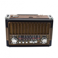 Радиоприёмник GOLON RX-BT086 с Bluetooth, USB, SD, фонарём, от сети или батареек