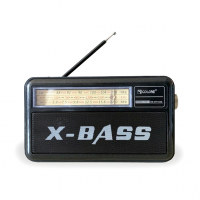 Радиоприёмник GOLON RX-BT168S с Bluetooth, USB, SD, солнечной панелью и фонарём