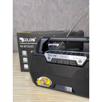 Радиоприёмник GOLON RX-BT266S с Bluetooth, USB, SD, солнечной панелью и фонариком