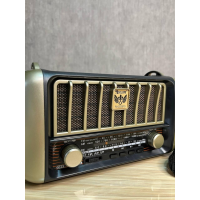 Радиоприёмник GOLON RX-2333BTS с Bluetooth, USB, SD, фонарём и солнечной панелью
