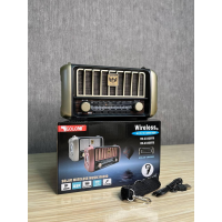 Радиоприёмник GOLON RX-2333BTS с Bluetooth, USB, SD, фонарём и солнечной панелью