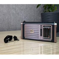 Радиоприёмник GOLON RX-BT2318LS с Bluetooth, USB, SD, фонарём и солнечной панелью