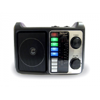 Радиоприёмник GOLON RX-333 с USB, SD, Bluetooth,  с фонариком