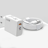 Адаптер USB с кабелем USB TYPE-C  200W +CABLE USB/PD