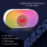 Портативная Bluetooth колонка SPS L-003 BT с RGB-подсветкой