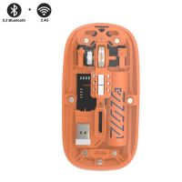 Мышка BT Recharge Transparent Mouse 501 (2.4G + Bluetooth 5.2)