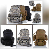 Тактический рюкзак трансформер 8142 MIX (53*29*16см)