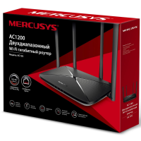 Маршрутизатор Mercusys AC12 WiFi5 / AC1200 / Двухдиапазонный