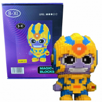 Конструктор Magic Blocks «Thanos», 1986 деталей (12-SS)