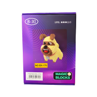 Конструктор Magic Blocks «Мопс “Мэл”», 1500 деталей (170-BX)