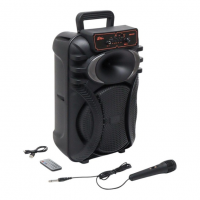Портативная колонка ZQS10101 с 2 микрофонами, 20Вт, 44*30*24см