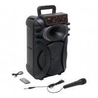 Портативная колонка ZQS10101 с 2 микрофонами, 20Вт, 44*30*24см