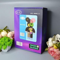 Конструктор Magic Blocks "Мишка Bearbrick Dissected Companion", 4955 деталей (9169)