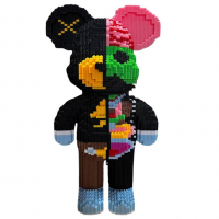 Конструктор Magic Blocks "Мишка Bearbrick Dissected Companion", 4955 деталей (9169)