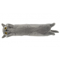 Мягкая игрушка Кот Батон британец, 110 см, серый