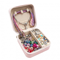 Набор для создания браслетов Pandora 4428-3: 3 браслета, 60 шармов, подарочная коробочка Набор для создания браслетов Pandora 4428-3: 3 браслета, 60 шармов, подарочная коробочка