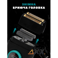 Электробритва VGR V-378 Black,