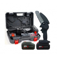 Аккумуляторная мини-пила Electric Chainsaw 2×48V (2 аккумулятора, кейс, комплект) Аккумуляторная мини-пила Electric Chainsaw 2×48V (2 аккумулятора, кейс, комплект)