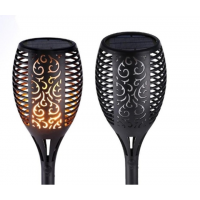 Садовый фонарь Solar Flame LED Light BIG с эффектом пламени 