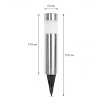 Садовый светильник на солнечной батарее 1A Pillar Light 8 WW, белый свет