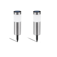 Садовый светильник на солнечной батарее 1A Pillar Light 8 WW, белый свет