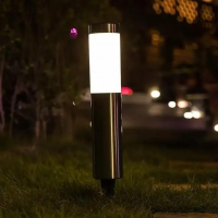 Садовый светильник на солнечной батарее 1A Pillar Light 8 WW, белый свет