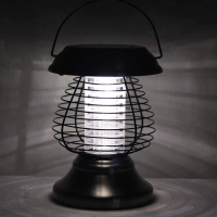 Садовый антимоскитный светильник Bug Zapper на солнечной батарее