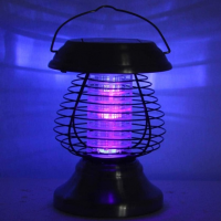 Садовый антимоскитный светильник Bug Zapper на солнечной батарее