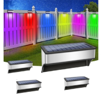 Садовый светильник настенный Solar RGB