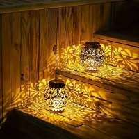 Садовый фонарь-шар подвесной на солнечной батарее (1 LED, 23,5 см)