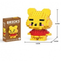 Конструктор Bricks «Винни-Пух»  C1019, 144 детали