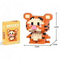 Конструктор детский Bricks Тигруля C1021 (170 деталей, 5,8 см)