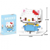 Конструктор детский Bricks Hello Kitty C1018 (142 детали, 5,4 см)
