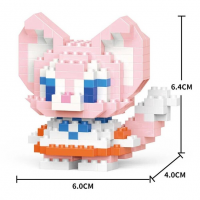 Конструктор детский Bricks Lina Bell C1006 (214 деталей, 6,4 см)