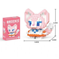 Конструктор детский Bricks Lina Bell C1006 (214 деталей, 6,4 см)