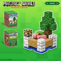 Магнитный конструктор "Magnet World" T9904, 3D-набор "Загон для свинок"