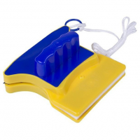 Магнитная щётка для мытья окон Double Sided Glass Cleaner, 12 см